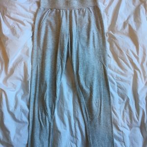 Jockey Heather Gray Leggings Sweatpants Small
